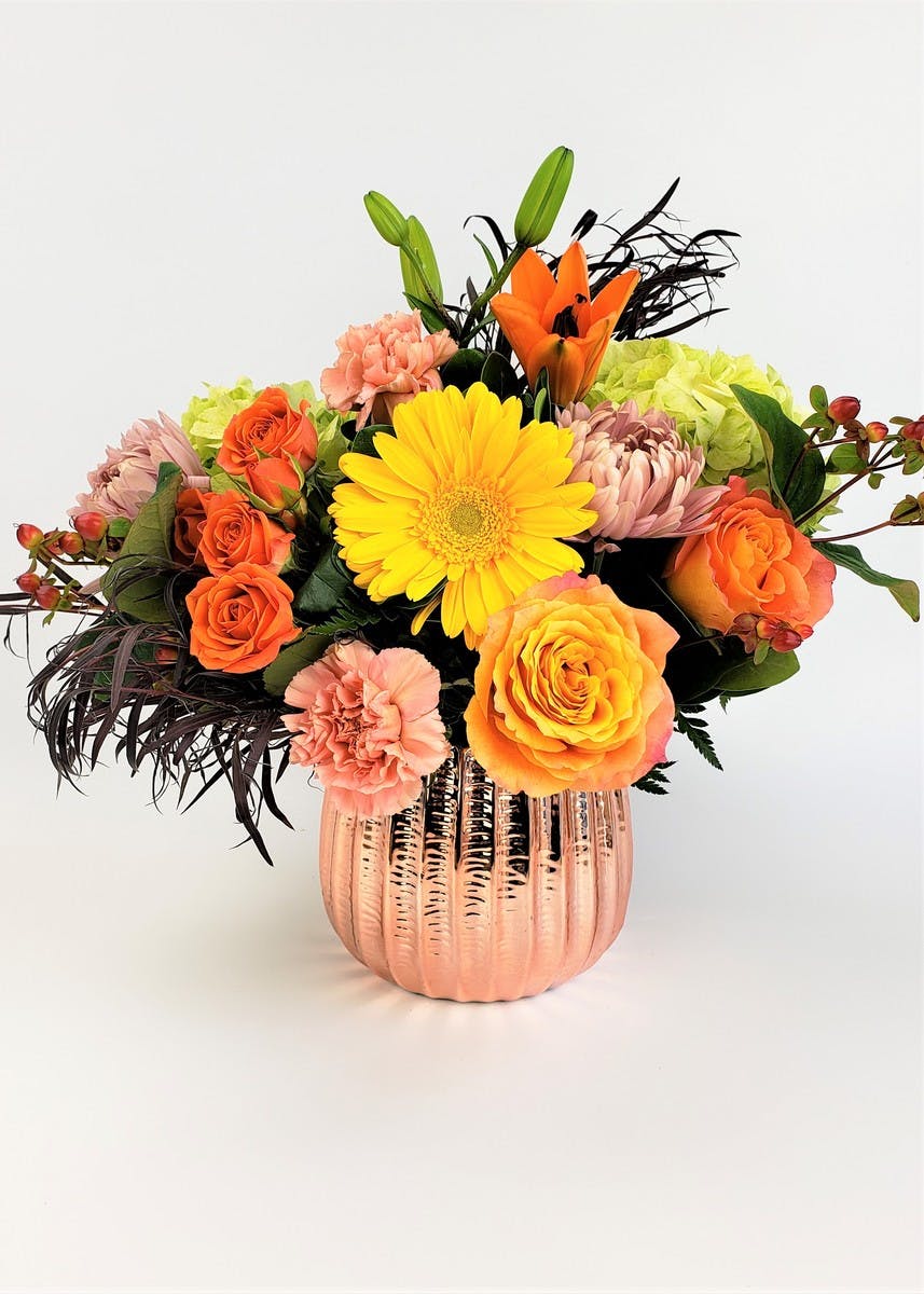 Copper Sunset Same Day Seattle Flower Delivery