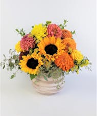 Sunflowers & Dahlias