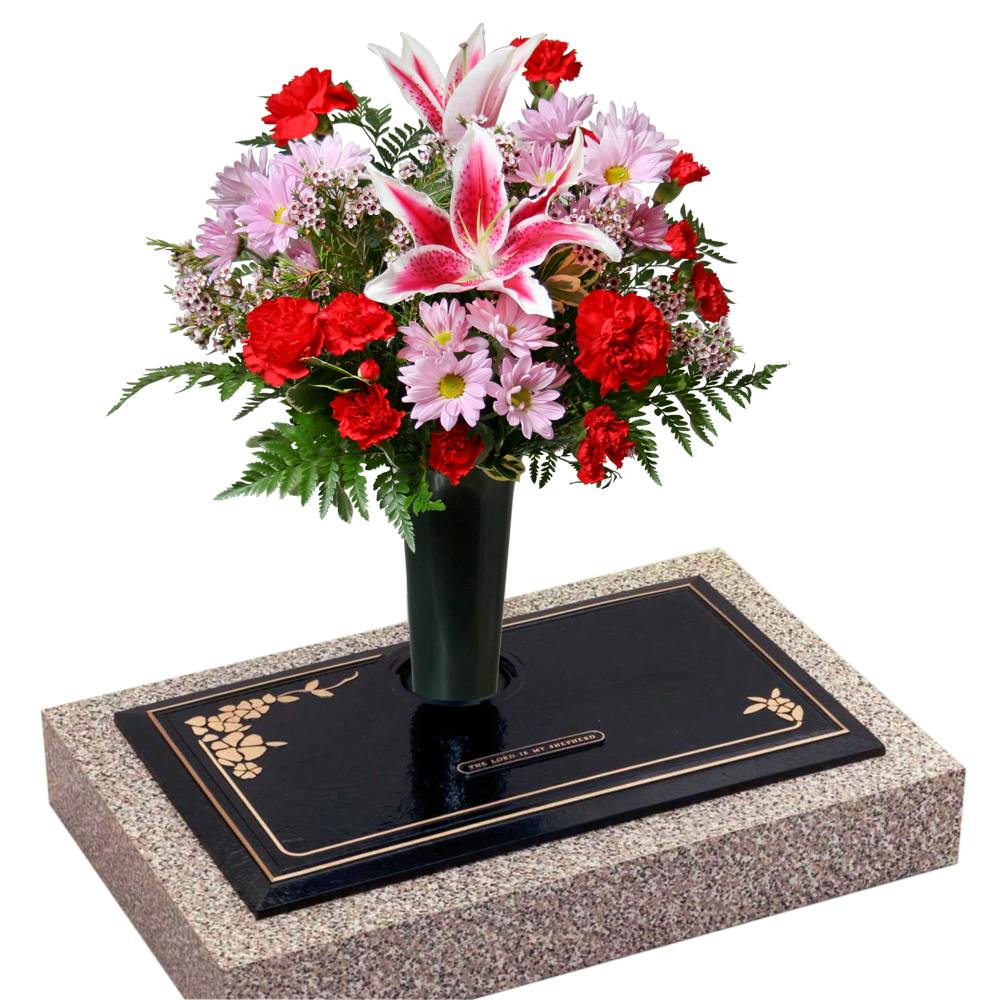 Vases For Graveside Flowers at Rene Woods blog