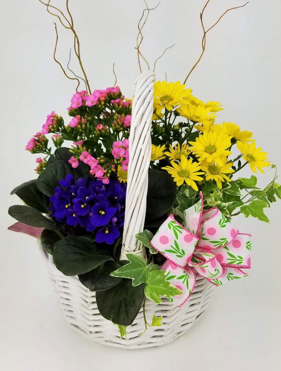 Watercolor Garden Stadium Flowers