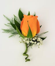 Boutonniere- Orange  Blossom